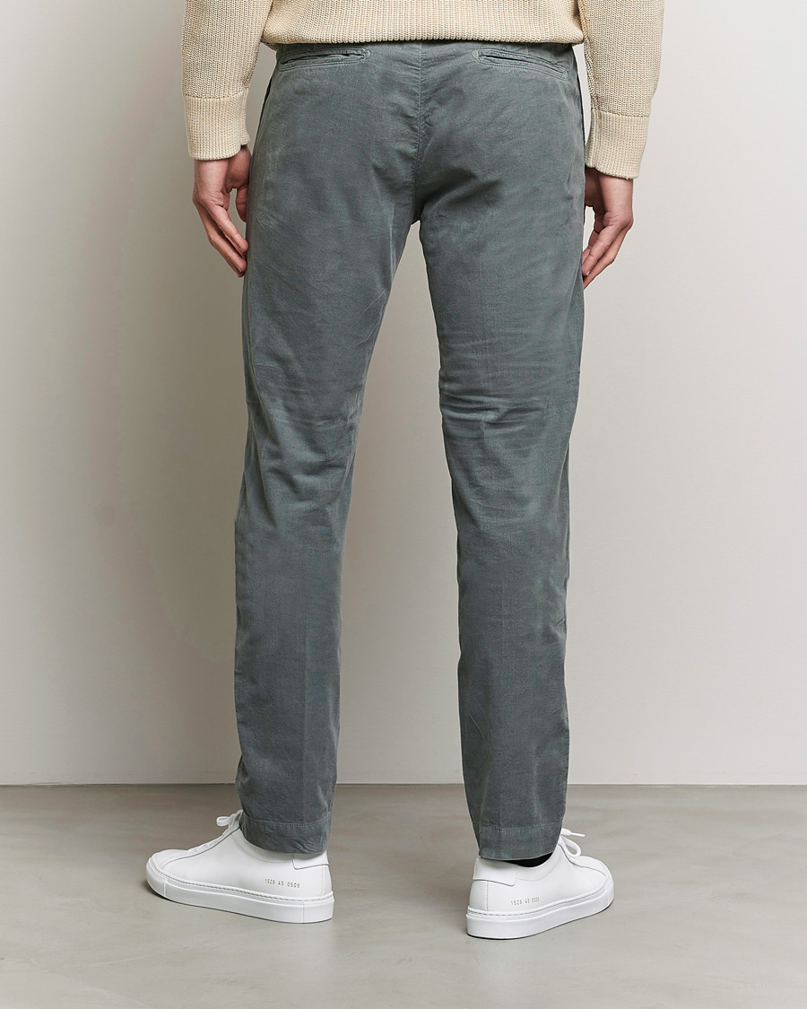 Hombres | Pantalones | Massimo Alba | Baby Corduroy Trousers Smoke