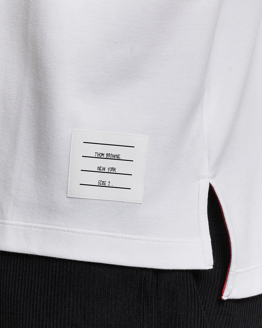 Hombres | Camisetas | Thom Browne | Short Sleeve Pocket T-Shirt White