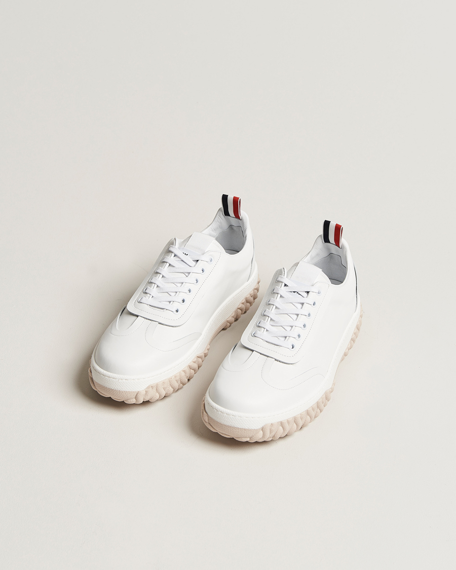 Hombres | Thom Browne Cable Sole Field Shoe White | Thom Browne | Cable Sole Field Shoe White