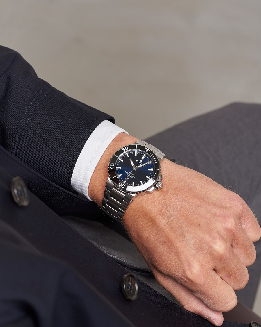 Hombres | Oris Aquis Date 43,5mm Blue | Oris | Aquis Date 43,5mm Blue