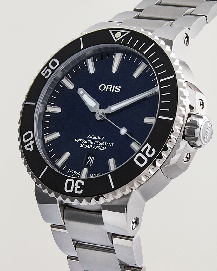 Hombres | Oris Aquis Date 43,5mm Blue | Oris | Aquis Date 43,5mm Blue
