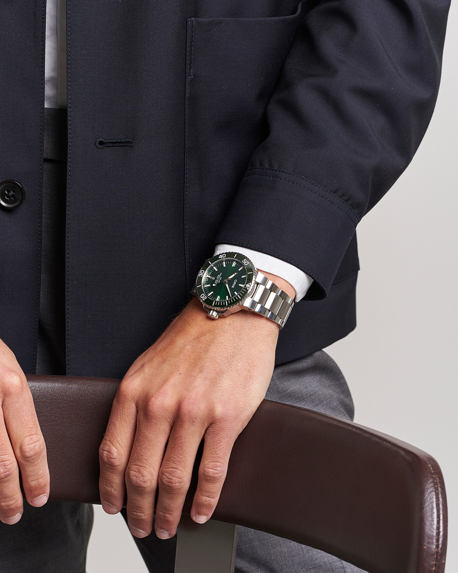 Hombres | Oris Aquis Date 43,5mm Green | Oris | Aquis Date 43,5mm Green
