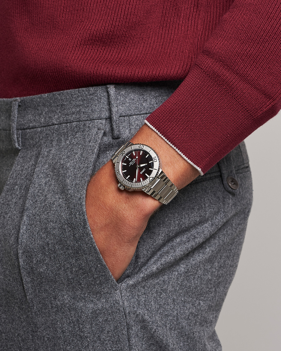 Hombres | Oris Aquis Date 41,5mm Cherry | Oris | Aquis Date 41,5mm Cherry