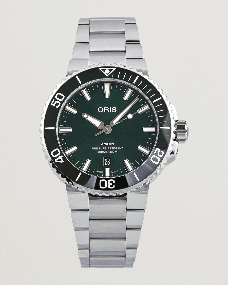 Hombres | Oris Aquis Date 41,5mm Green | Oris | Aquis Date 41,5mm Green