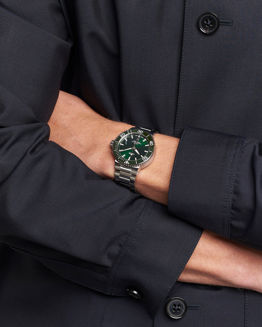 Men | Watches | Oris | Aquis Date 41,5mm Green