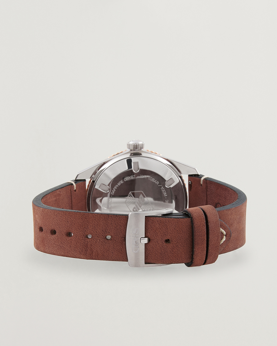 Hombres | Oris Divers Sixty-Five 40mm Leather Bracelet Brown | Oris | Divers Sixty-Five 40mm Leather Bracelet Brown