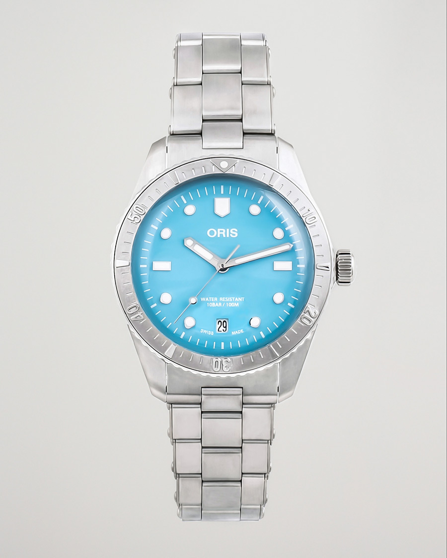 Hombres | Oris Divers Sixty-Five 38,5mm Cotton Candy Blue | Oris | Divers Sixty-Five 38,5mm Cotton Candy Blue