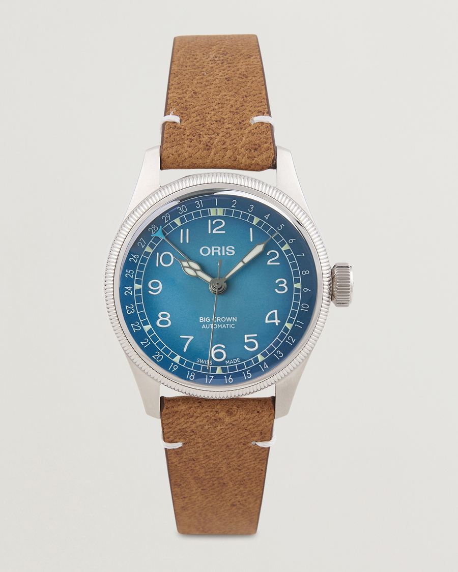 Hombres | Oris Big Crown Pointer Date 38mm Blue | Oris | Big Crown Pointer Date 38mm Blue