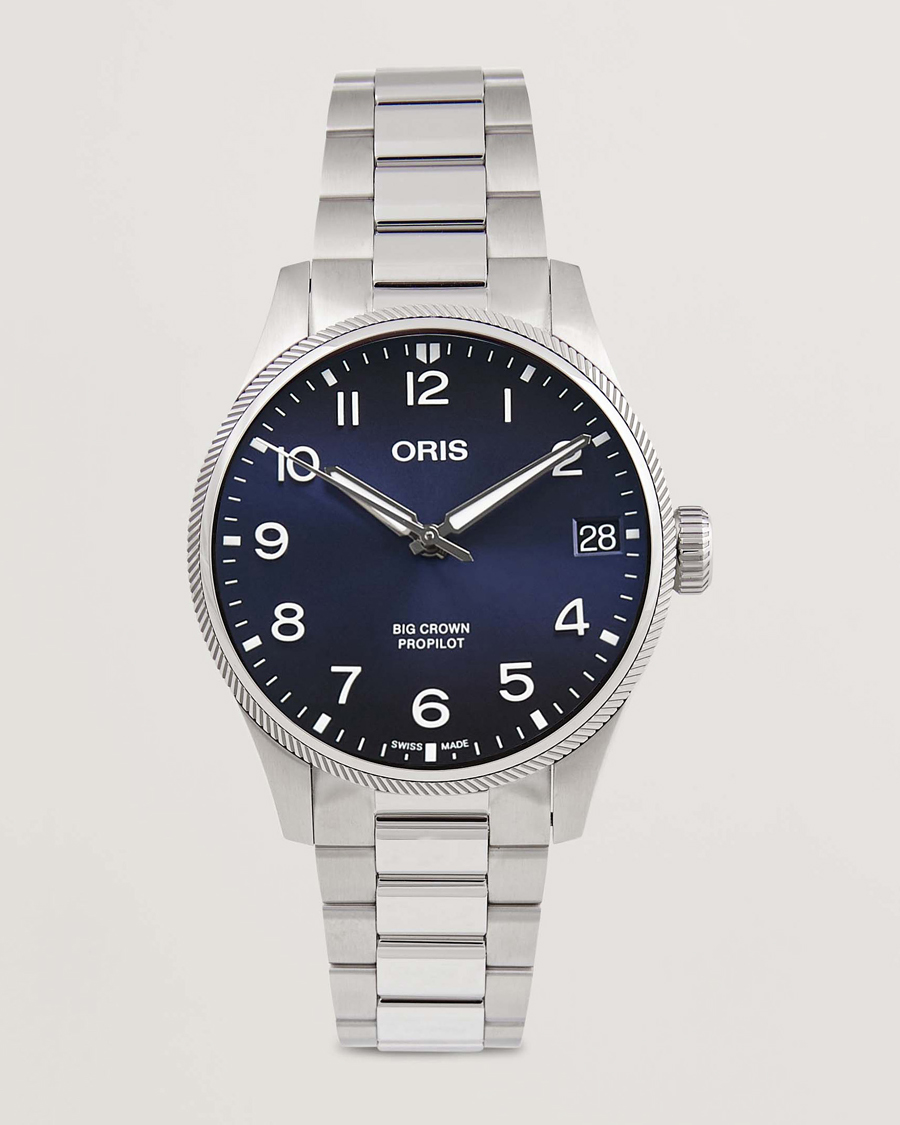 Hombres | Oris Big Crown Propilot Date 41mm Blue | Oris | Big Crown Propilot Date 41mm Blue