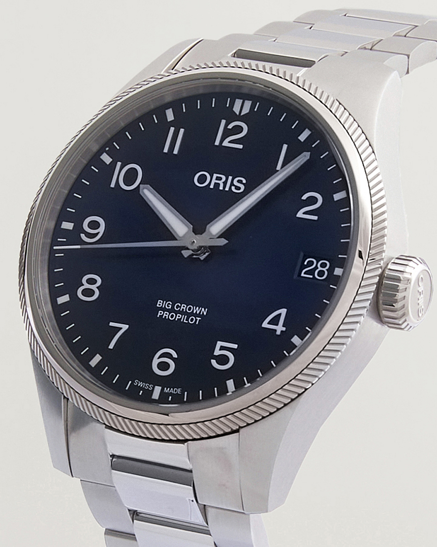 Hombres | Oris Big Crown Propilot Date 41mm Blue | Oris | Big Crown Propilot Date 41mm Blue