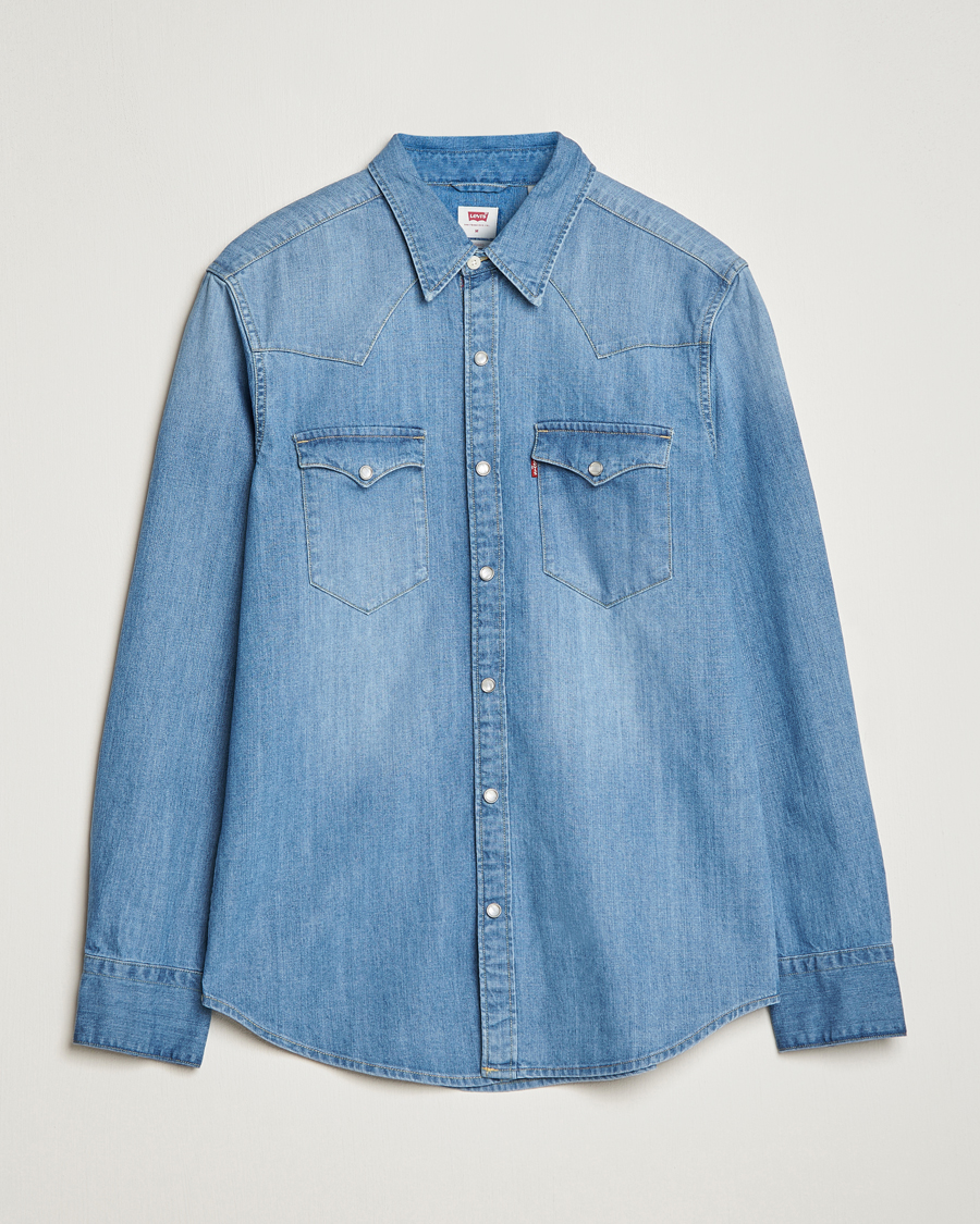 Hombres | Camisas | Levi's | Barstow Western Standard Shirt Light Blue