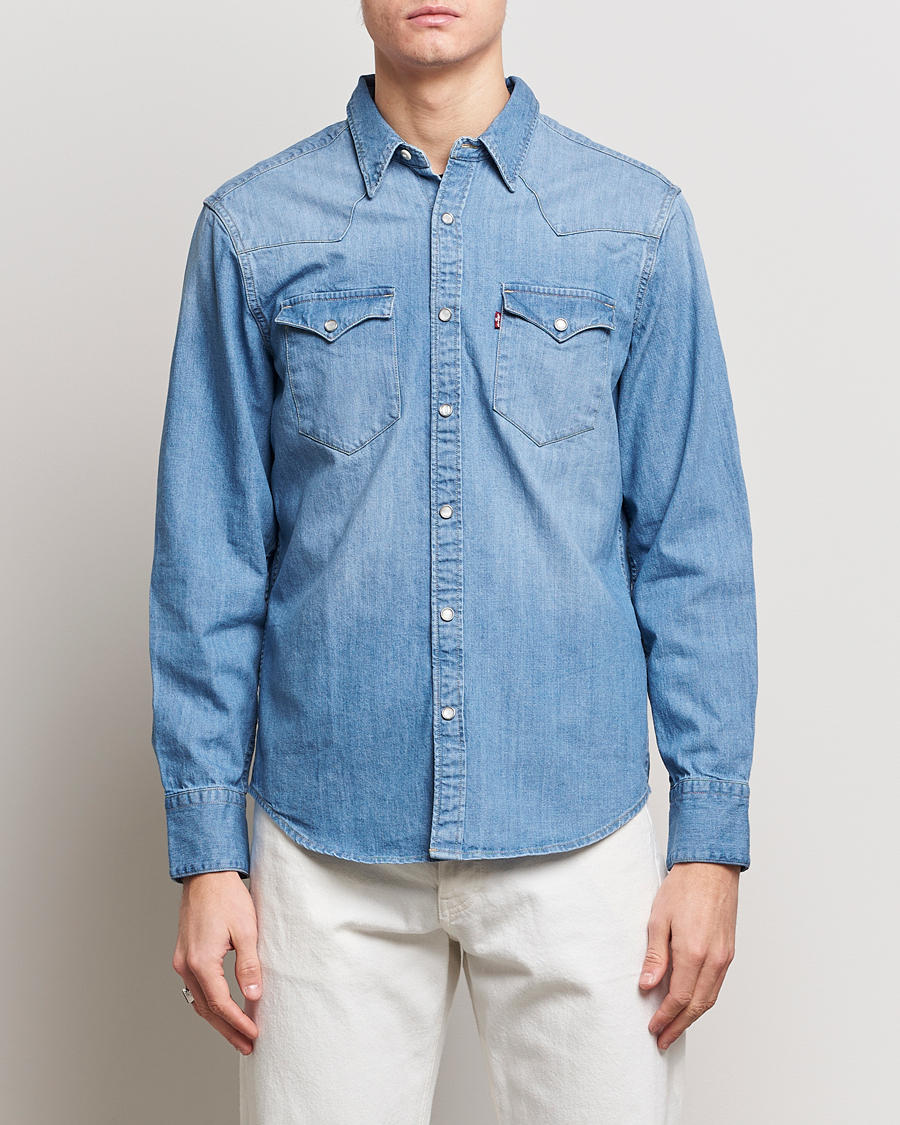 Hombres | Camisas | Levi's | Barstow Western Standard Shirt Light Blue
