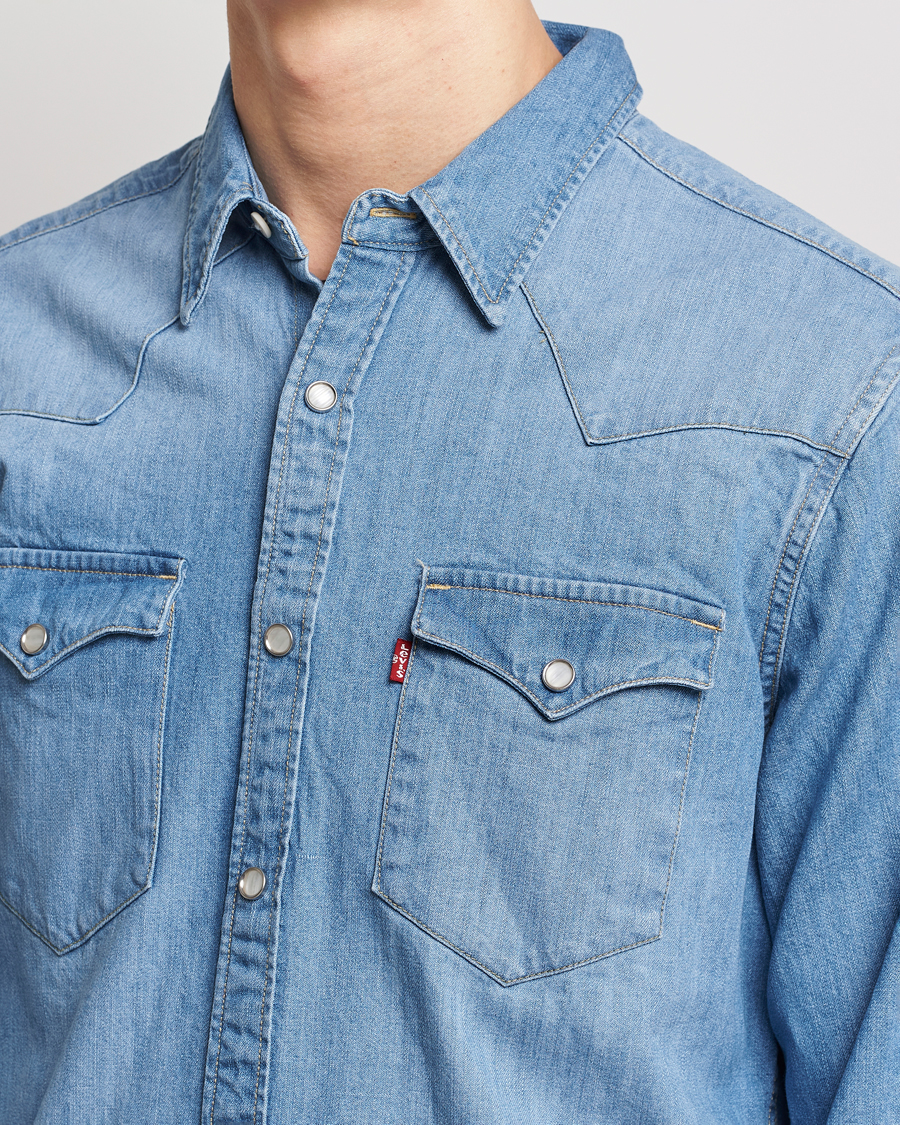 Hombres | Camisas | Levi's | Barstow Western Standard Shirt Light Blue