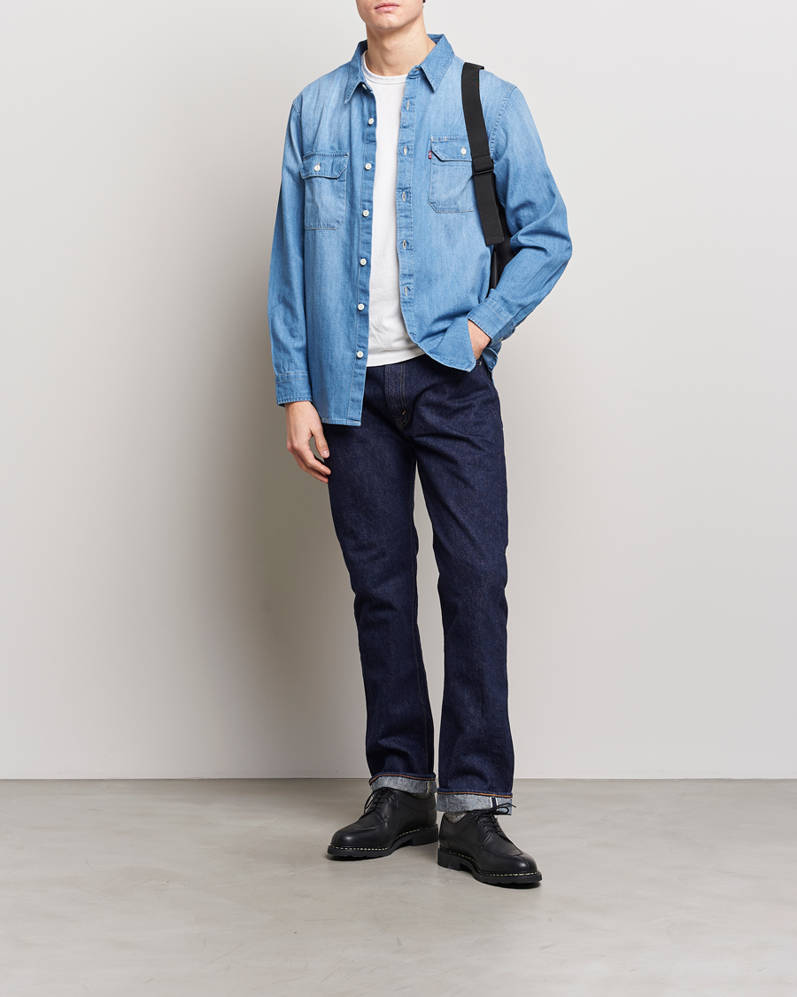 Hombres | Camisas | Levi's | Jackson Worker Shirt Franklin Light Wash