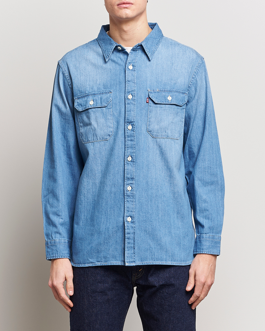 Hombres | Camisas | Levi's | Jackson Worker Shirt Franklin Light Wash