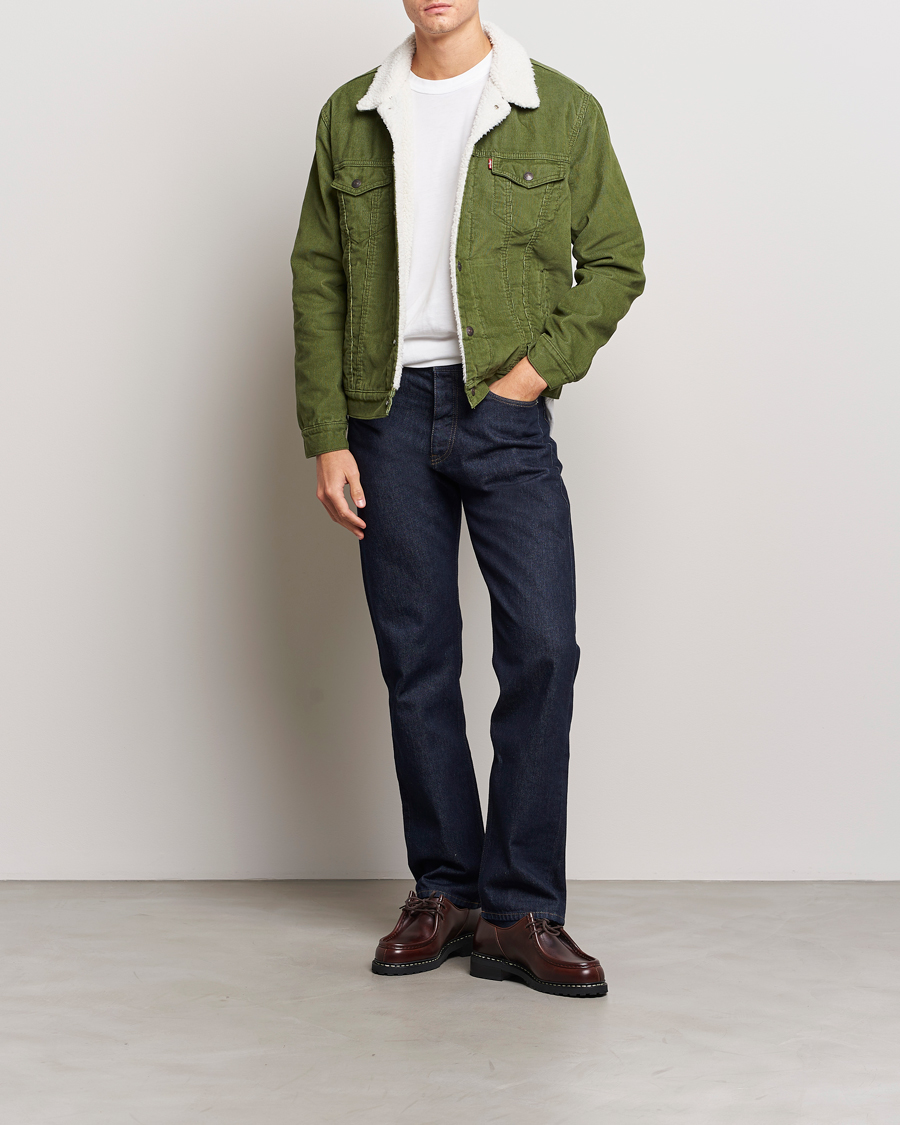 Hombres | Abrigos y chaquetas | Levi's | Type III Sherpa Trucker Sea Moss