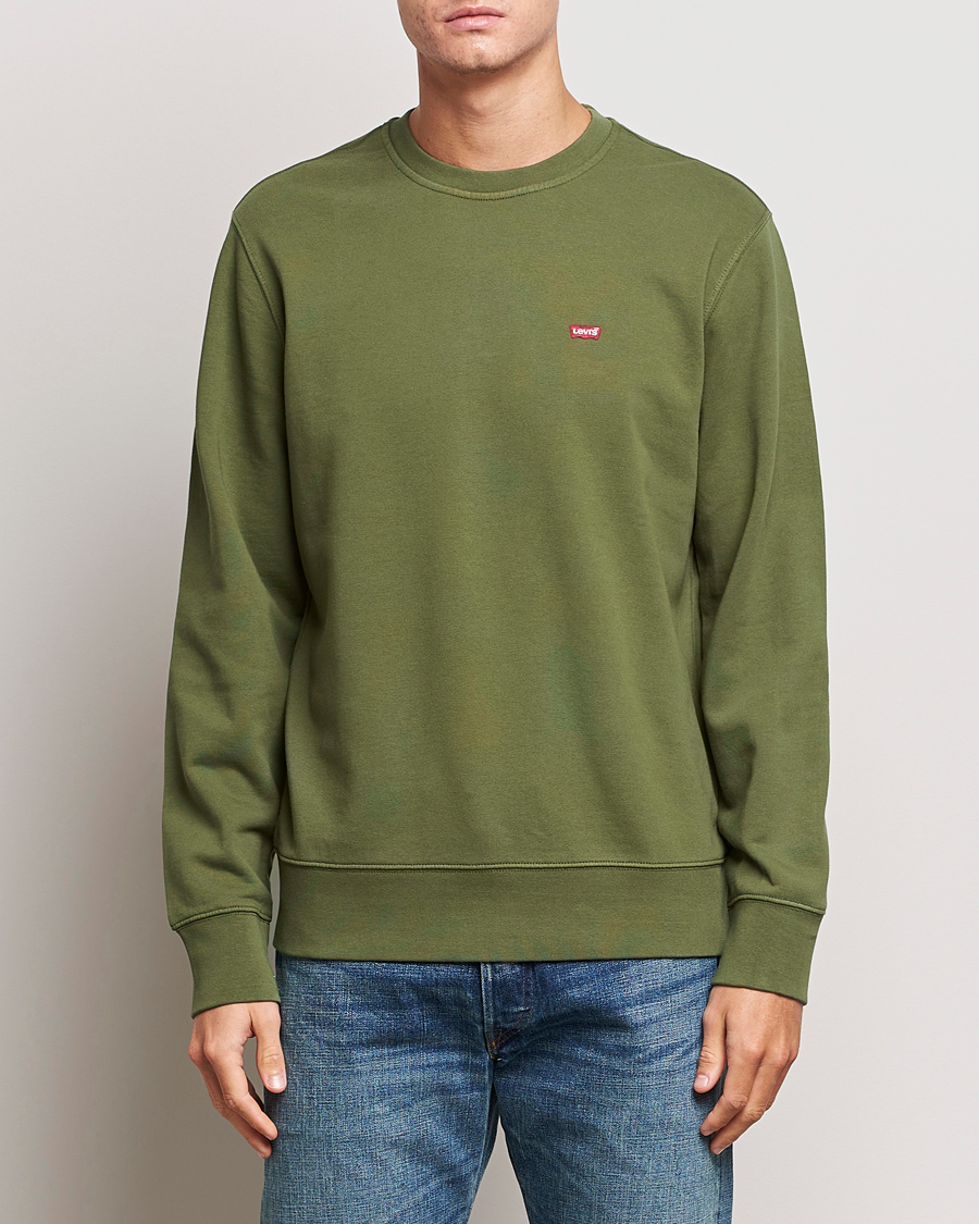 Hombres | Jerséis y prendas de punto | Levi's | Original Crew Neck Sweatshirt Sea Moss