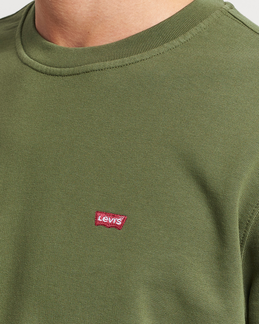 Hombres | Jerséis y prendas de punto | Levi's | Original Crew Neck Sweatshirt Sea Moss