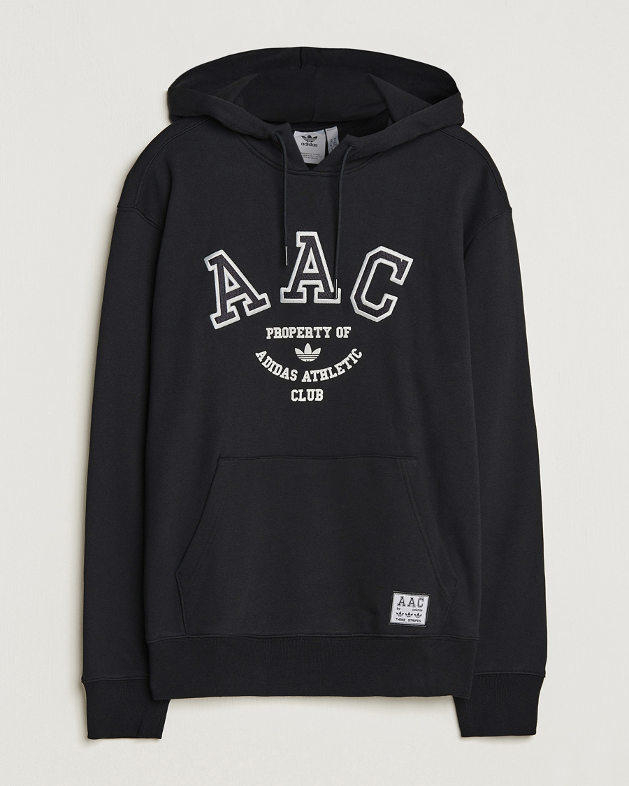 Hombres | Jerséis y prendas de punto | adidas Originals | Hack Logo Hoodie Black