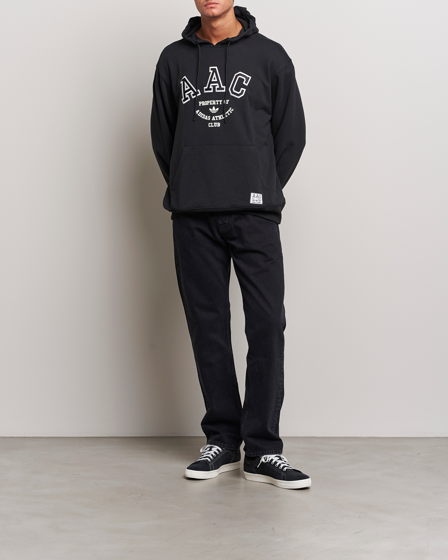 Hombres | Jerséis y prendas de punto | adidas Originals | Hack Logo Hoodie Black