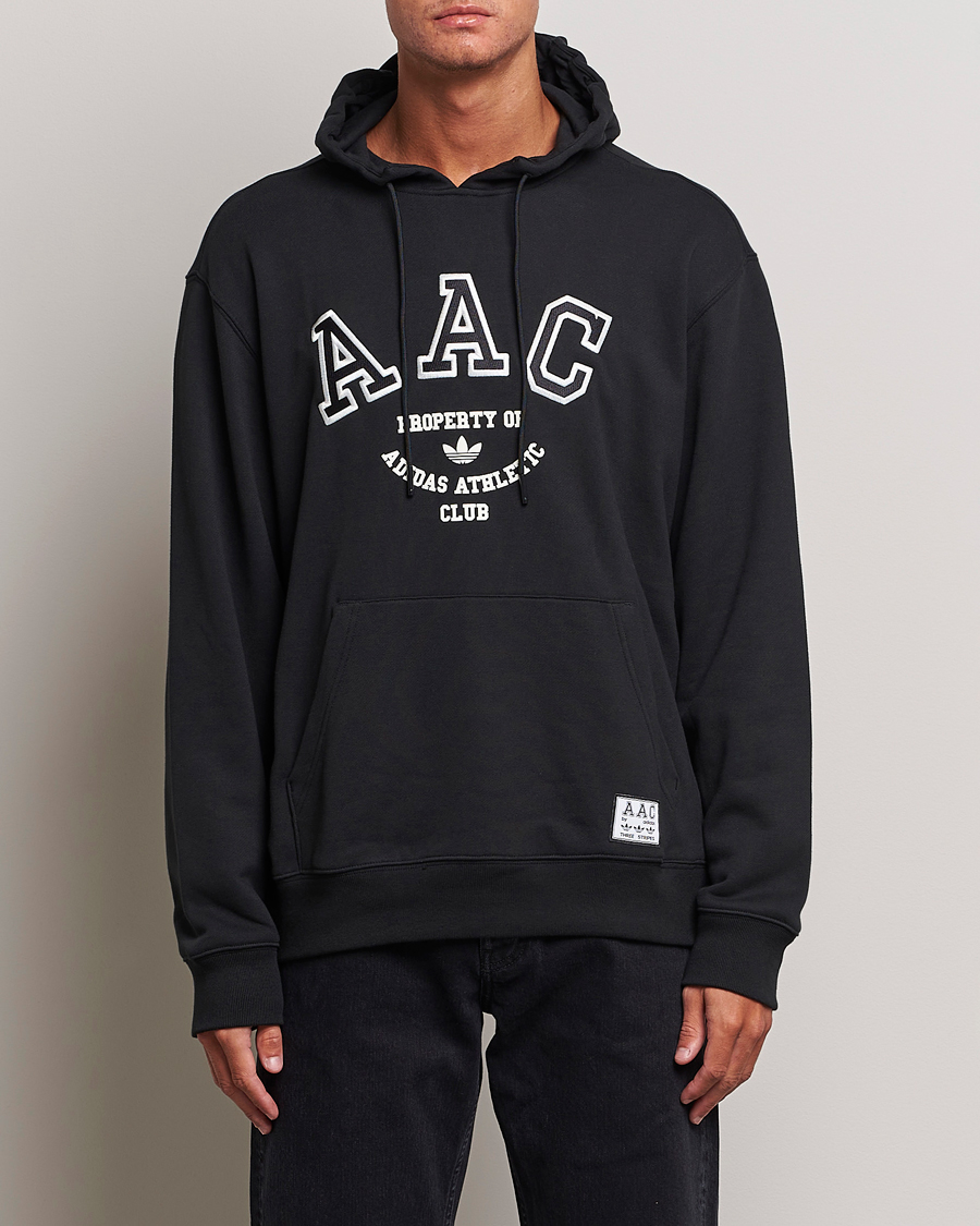 Hombres | Jerséis y prendas de punto | adidas Originals | Hack Logo Hoodie Black