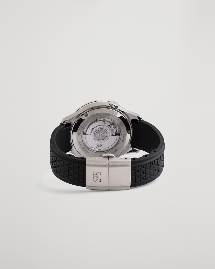 Hombres | Sjöö Sandström Pre-Owned Royal Steel Worldtimer 41mm SS-1841-WT | Sjöö Sandström Pre-Owned | Royal Steel Worldtimer 41mm SS-1841-WT