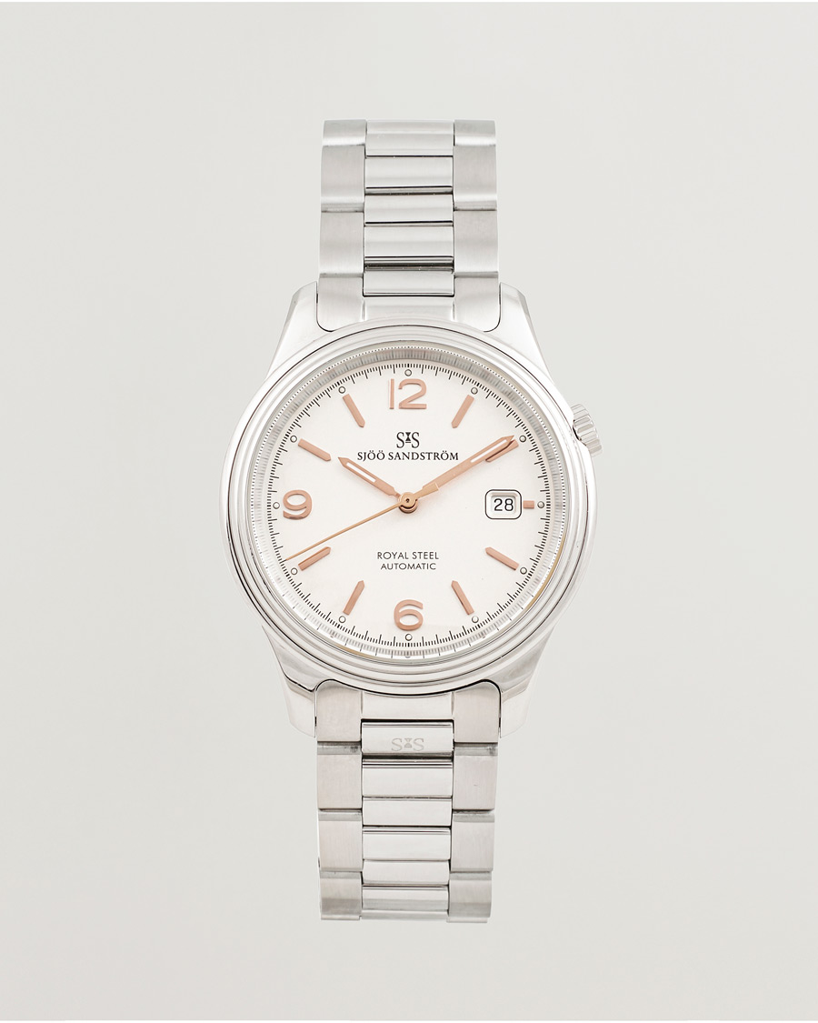 Hombres | Sjöö Sandström Pre-Owned Royal Steel Classic 41mm | Sjöö Sandström Pre-Owned | Royal Steel Classic 41mm