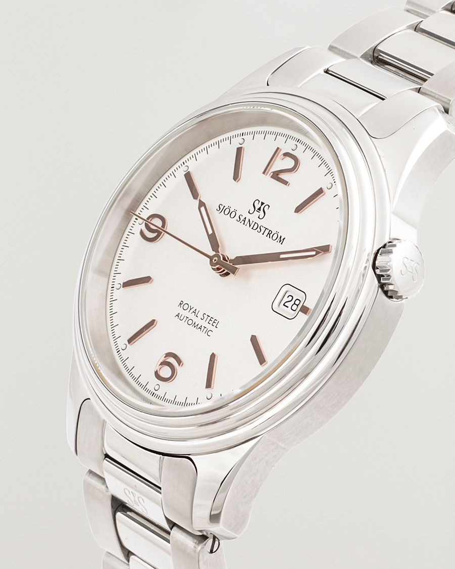 Hombres | Sjöö Sandström Pre-Owned Royal Steel Classic 41mm | Sjöö Sandström Pre-Owned | Royal Steel Classic 41mm