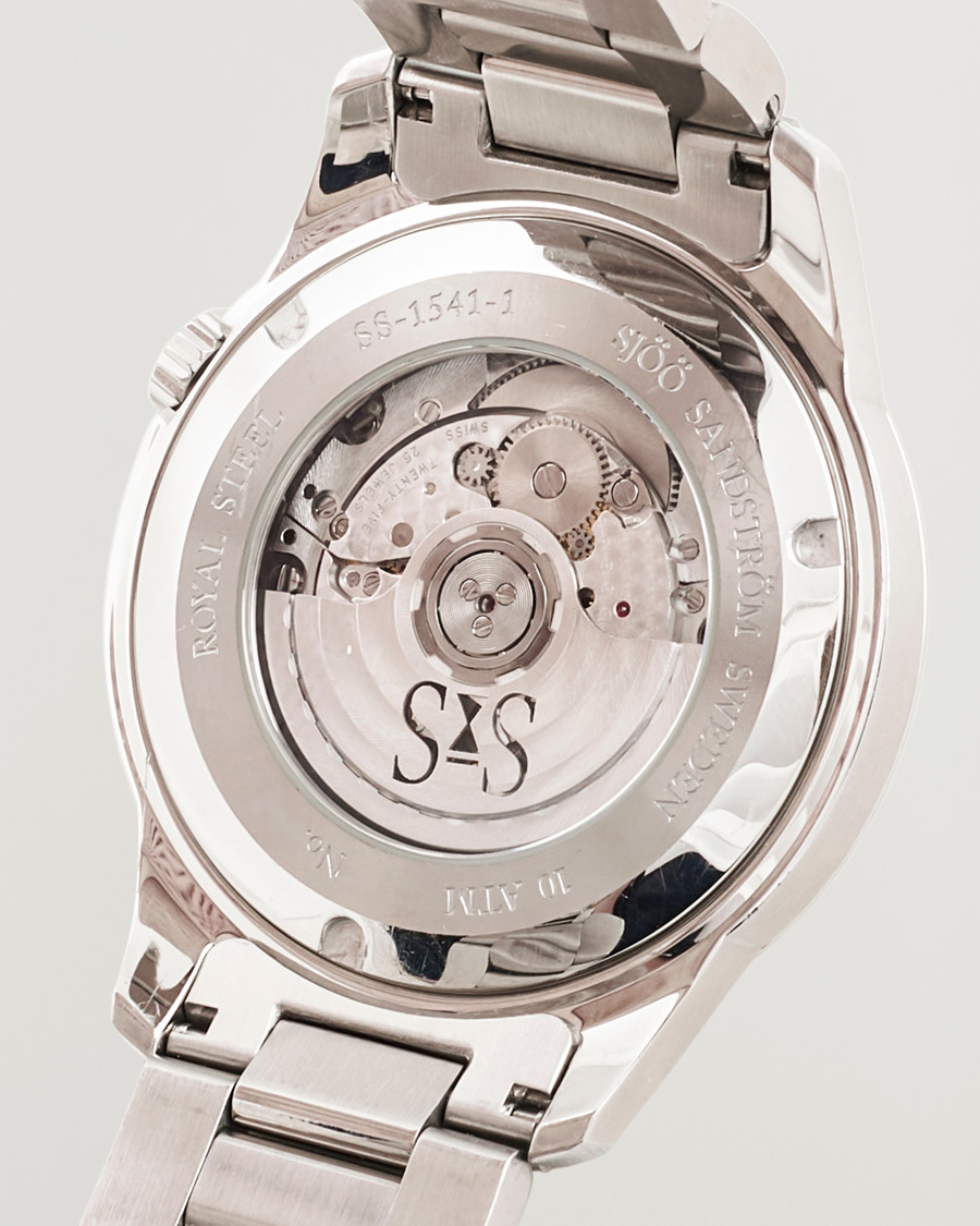 Hombres | Sjöö Sandström Pre-Owned Royal Steel Classic 41mm | Sjöö Sandström Pre-Owned | Royal Steel Classic 41mm