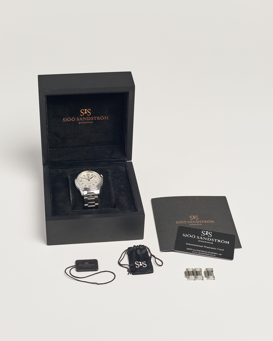Hombres | Sjöö Sandström Pre-Owned Royal Steel Classic 41mm | Sjöö Sandström Pre-Owned | Royal Steel Classic 41mm