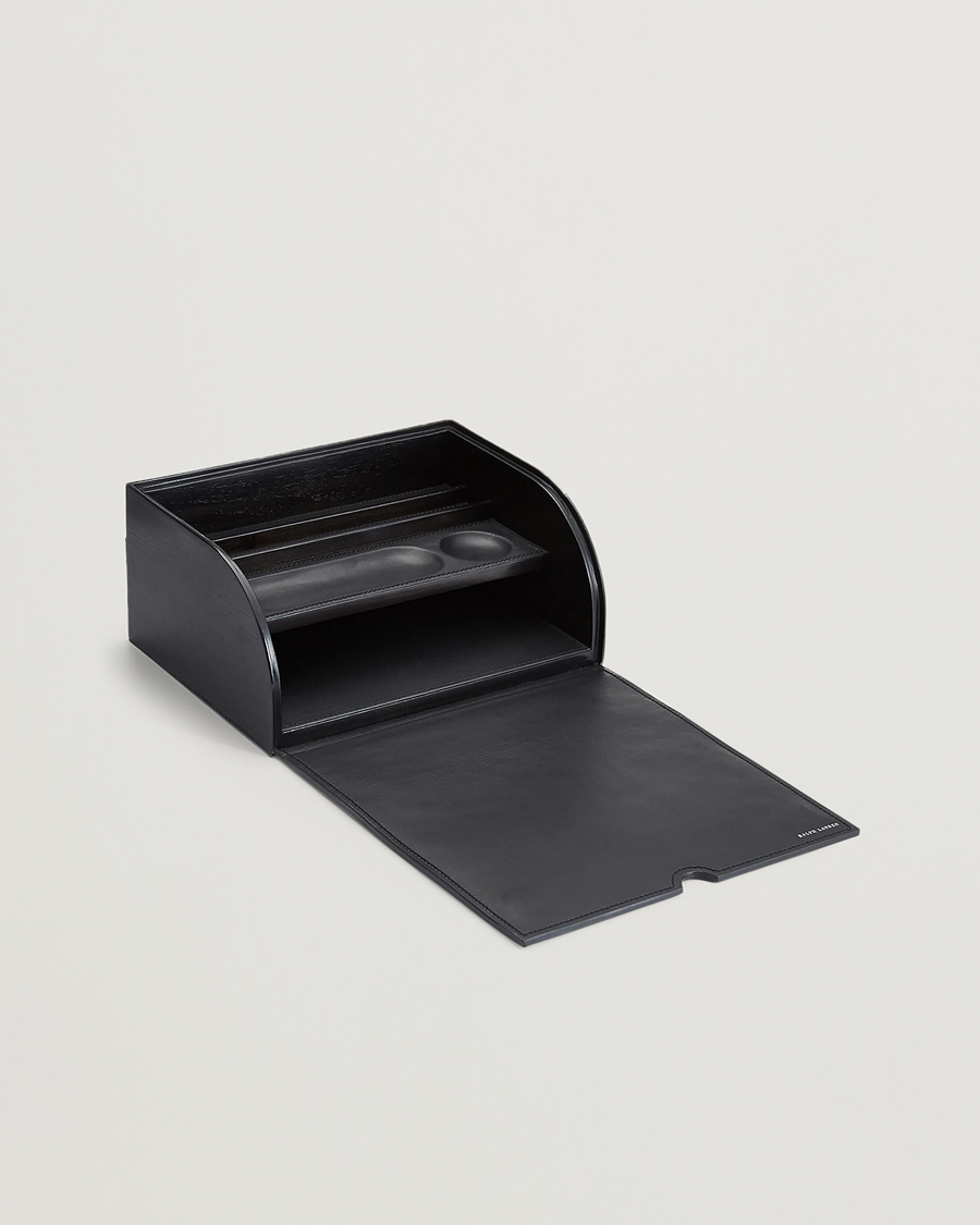 Hombres | Hogar | Ralph Lauren Home | Brennan Leather Writers Box Saddle Black