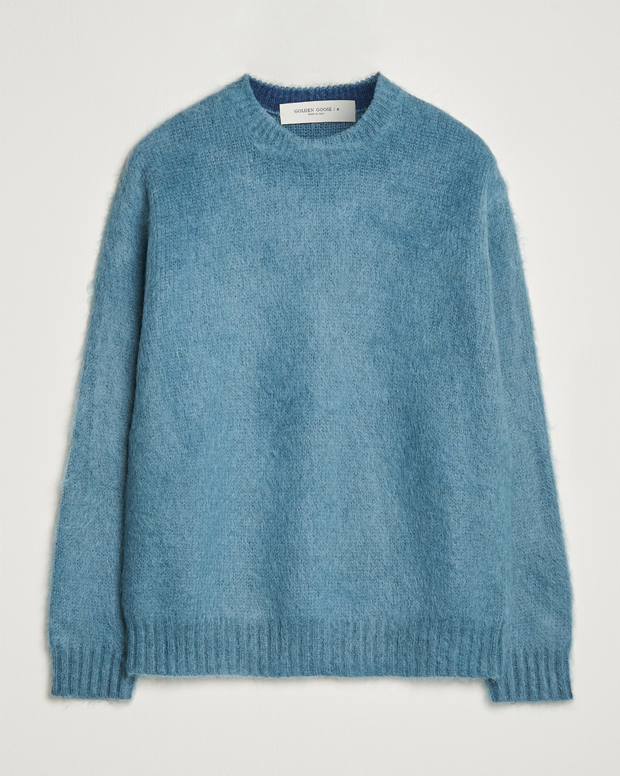 Hombres | Jerséis y prendas de punto | Golden Goose | Deluxe Brand Light Mohair Sweater Spring Lake