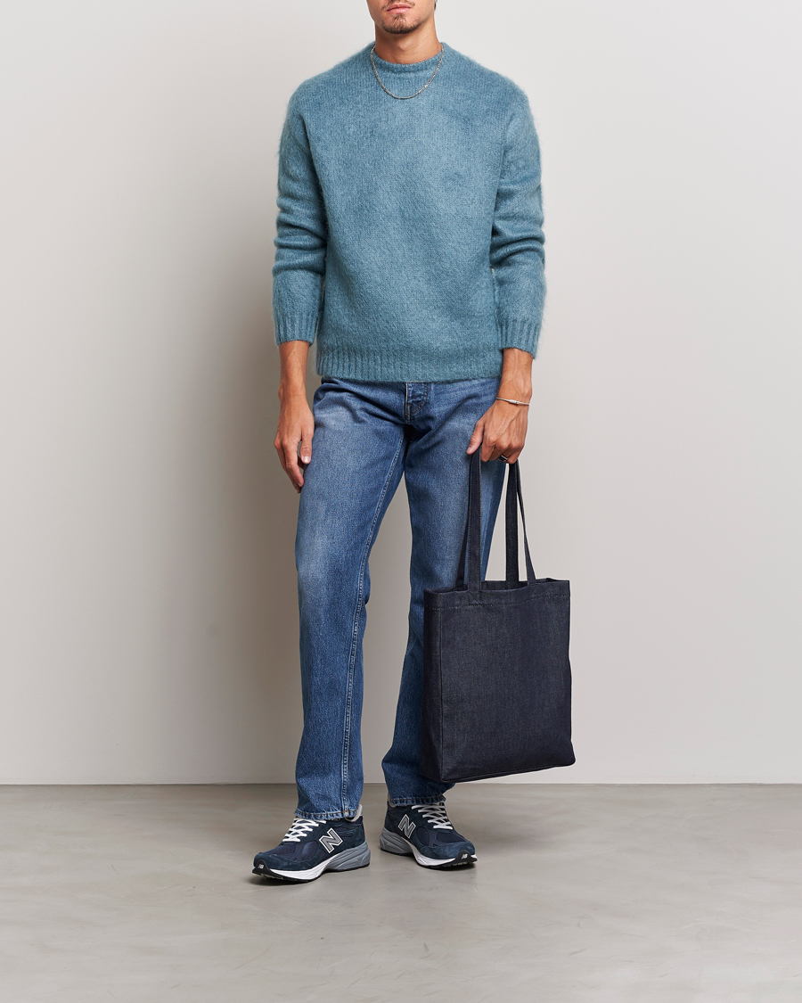 Hombres | Jerséis y prendas de punto | Golden Goose | Deluxe Brand Light Mohair Sweater Spring Lake
