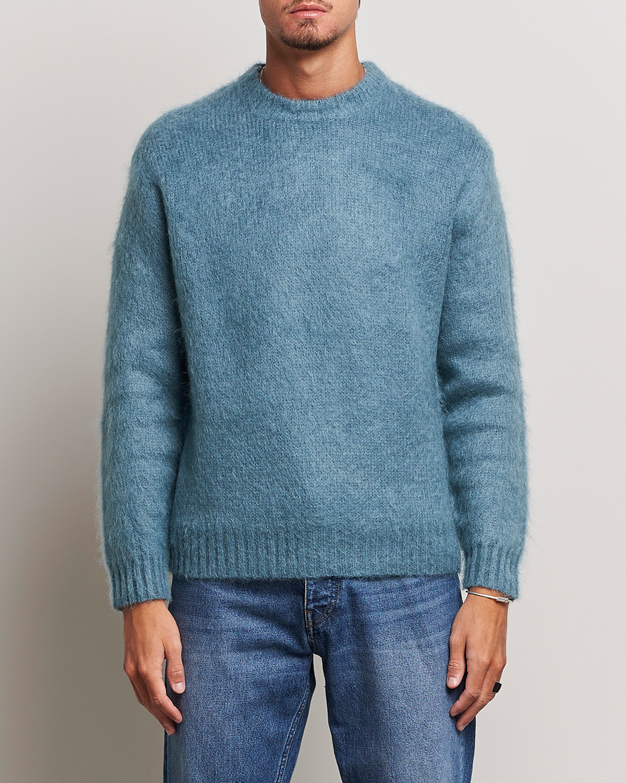 Hombres | Jerséis y prendas de punto | Golden Goose | Deluxe Brand Light Mohair Sweater Spring Lake