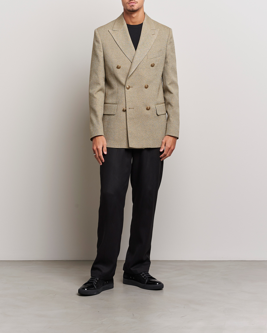 Hombres | Blazers | Golden Goose | Deluxe Brand Double Breasted Blazer Beige