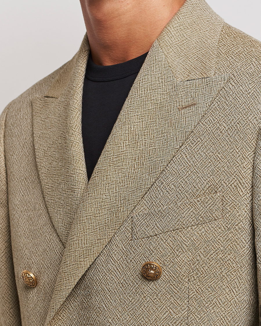 Hombres | Blazers | Golden Goose | Deluxe Brand Double Breasted Blazer Beige
