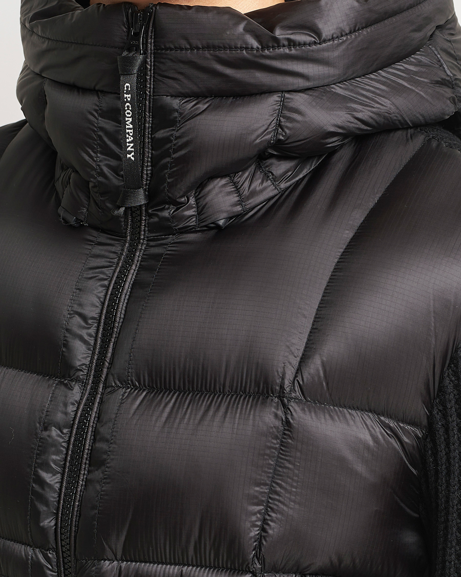 Hombres | Abrigos y chaquetas | C.P. Company | Merino Wool Padded Hybrid Hood Jacket Black