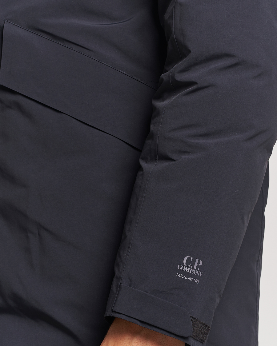Hombres | Abrigos y chaquetas | C.P. Company | Micro M Re-Cycled Parka Black