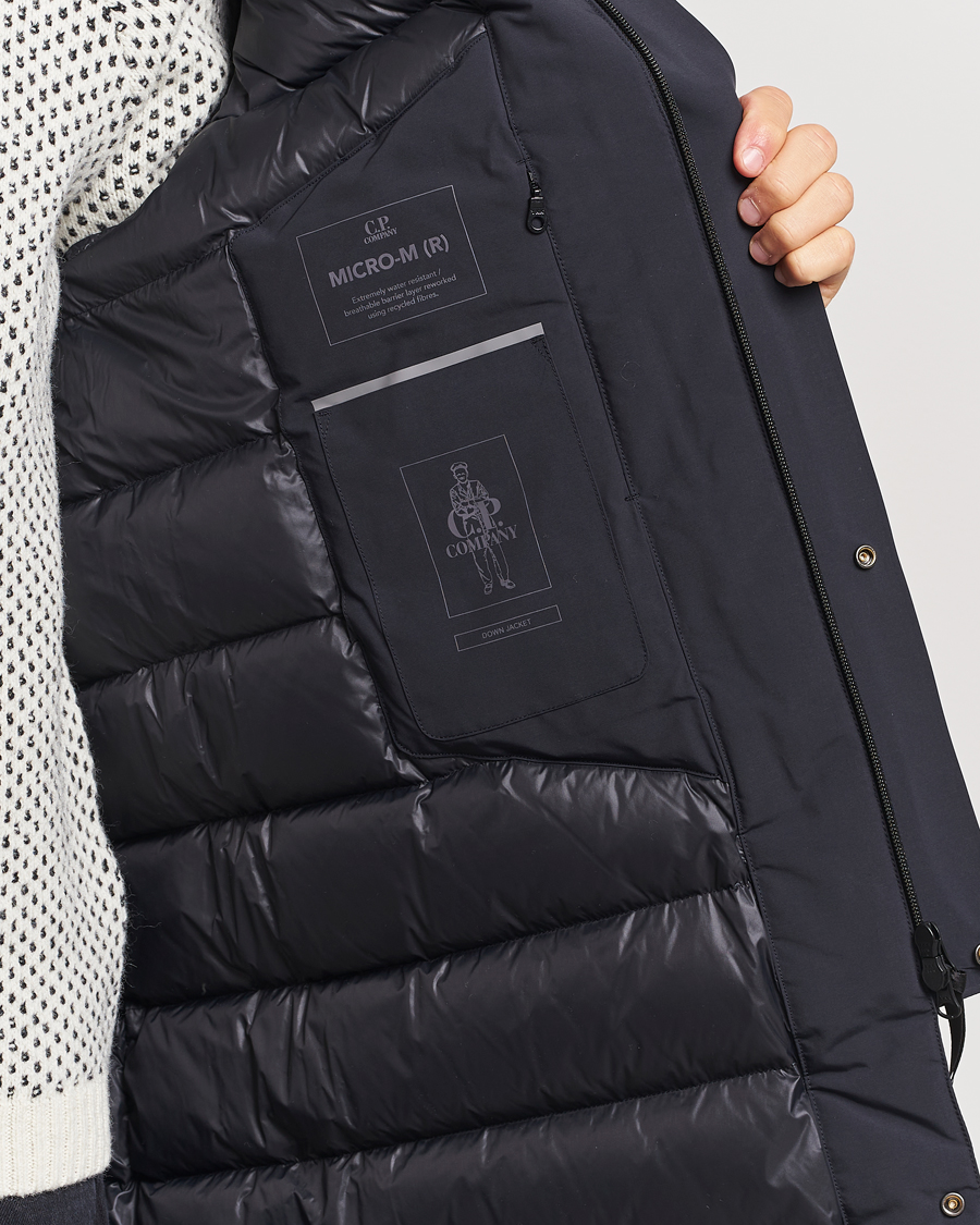 Hombres | Abrigos y chaquetas | C.P. Company | Micro M Re-Cycled Parka Black