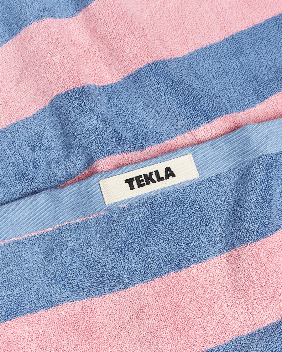 Hombres | Tekla Organic Terry Beach Towel Deck Stripes | Tekla | Organic Terry Beach Towel Deck Stripes
