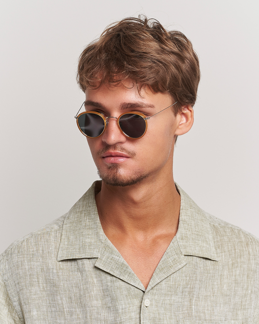 Hombres | Gafas de sol | EYEVAN 7285 | 717E Sunglasses Silver Honey