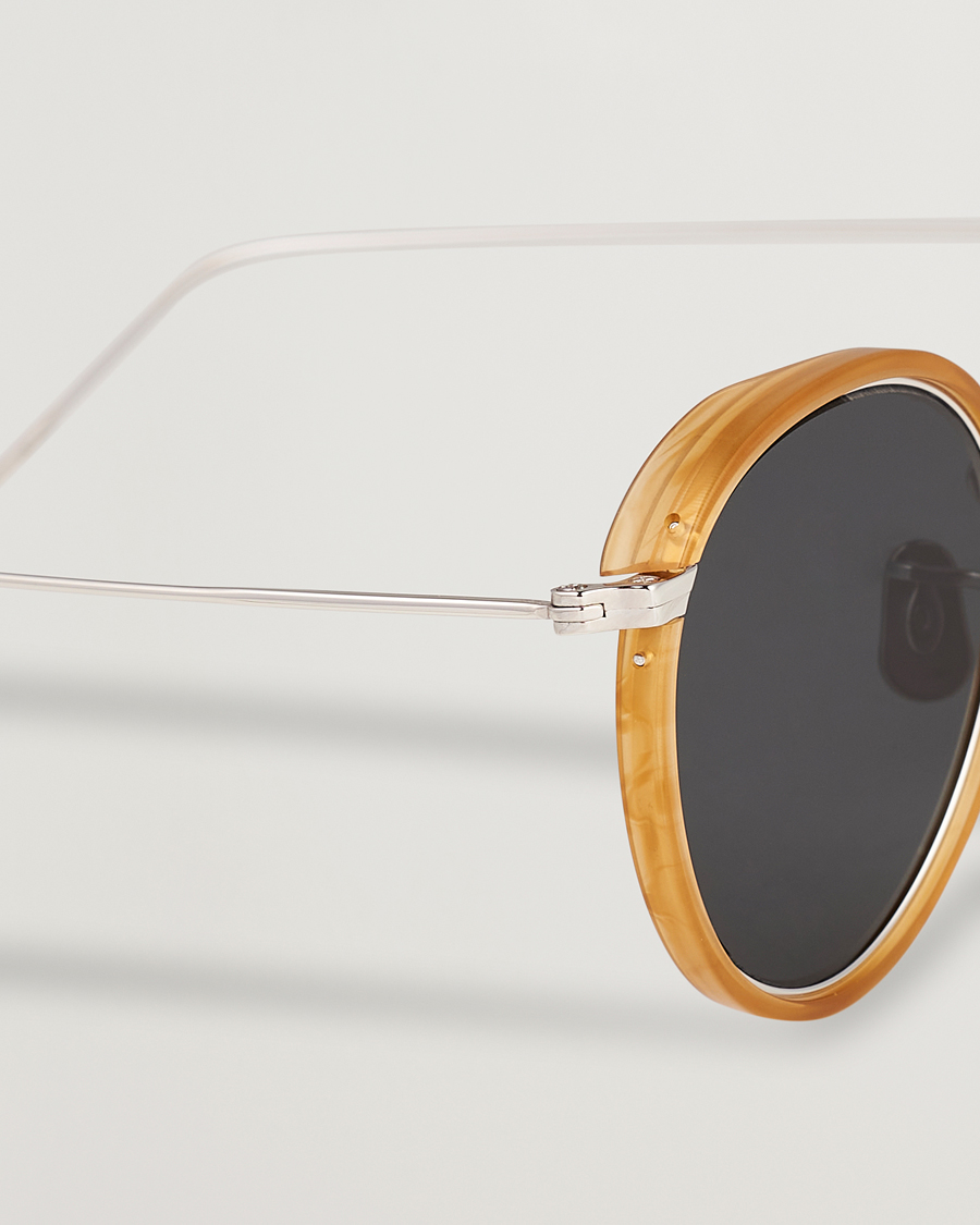 Hombres | Eyevan 7285 717E Sunglasses Silver Honey | EYEVAN 7285 | 717E Sunglasses Silver Honey