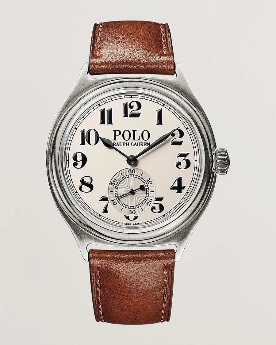 Hombres | Polo Ralph Lauren 40mm Mechanical Vintage 67 White Dial | Polo Ralph Lauren | 40mm Mechanical Vintage 67 White Dial