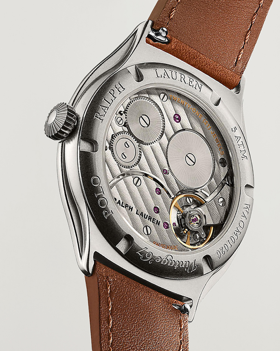 Hombres | Polo Ralph Lauren 40mm Mechanical Vintage 67 White Dial | Polo Ralph Lauren | 40mm Mechanical Vintage 67 White Dial