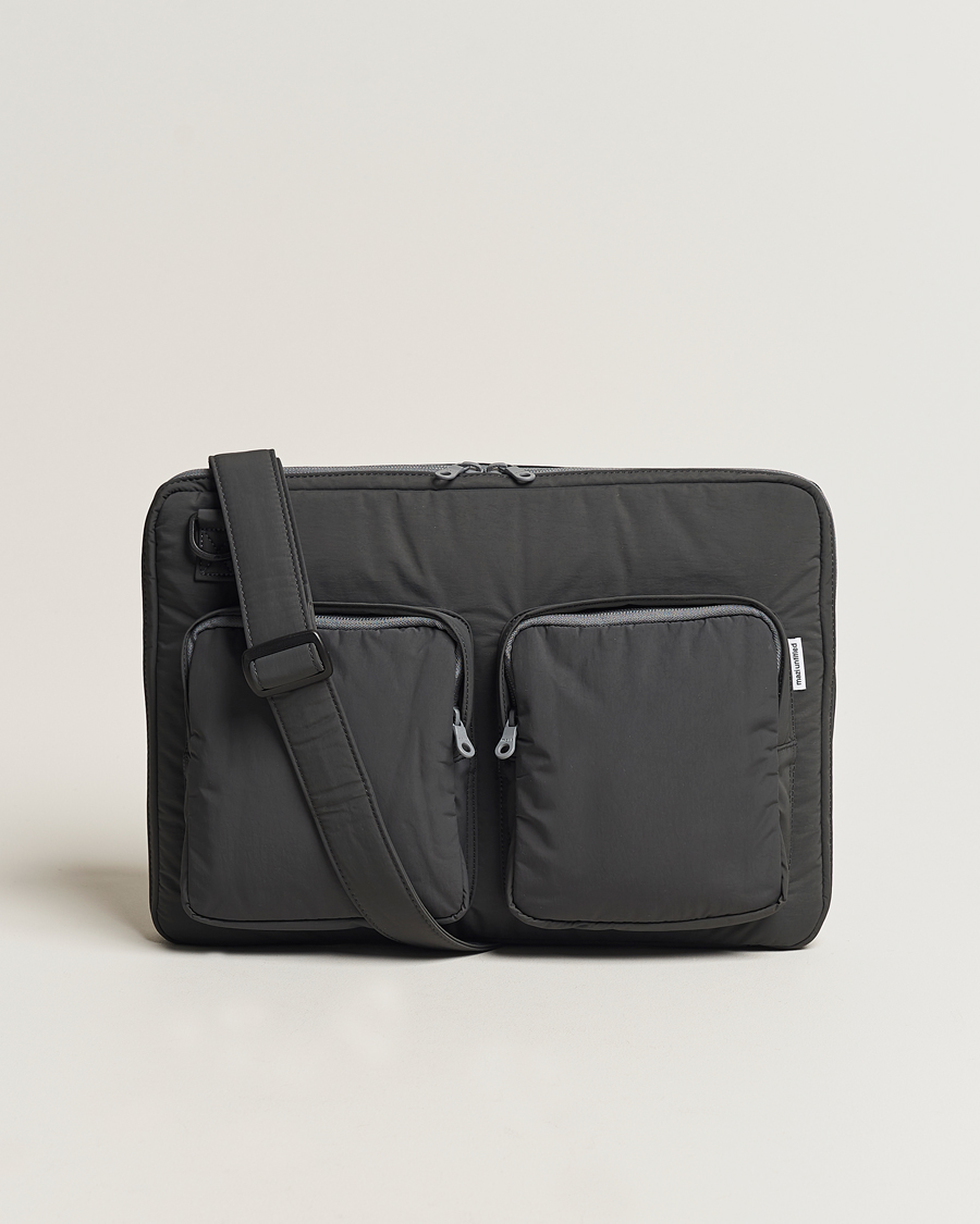 Hombres | mazi untitled AM Case 02 Nylon Portfolio Grey | mazi untitled | AM Case 02 Nylon Portfolio Grey