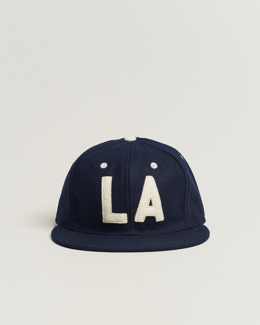 Hombres | Ebbets Field Flannels Made in USA Los Angeles 1954 Vintage Ballcap Navy | Ebbets Field Flannels | Made in USA Los Angeles 1954 Vintage Ballcap Navy