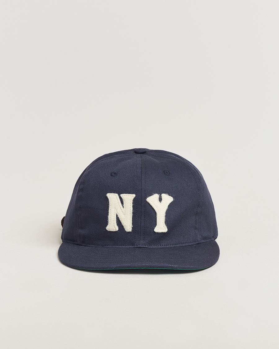 Hombres | Ebbets Field Flannels Made in USA New York Yankees 1936 Vintage Ballcap Navy | Ebbets Field Flannels | Made in USA New York Yankees 1936 Vintage Ballcap Navy