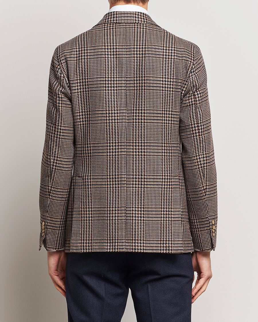 Hombres | Blazers | L.B.M. 1911 | Jack Regular Checked Wool Blazer Brown