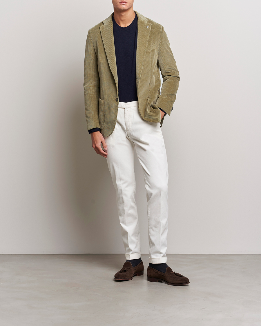 Hombres | Blazers | L.B.M. 1911 | Jack Corduroy Blazer Olive