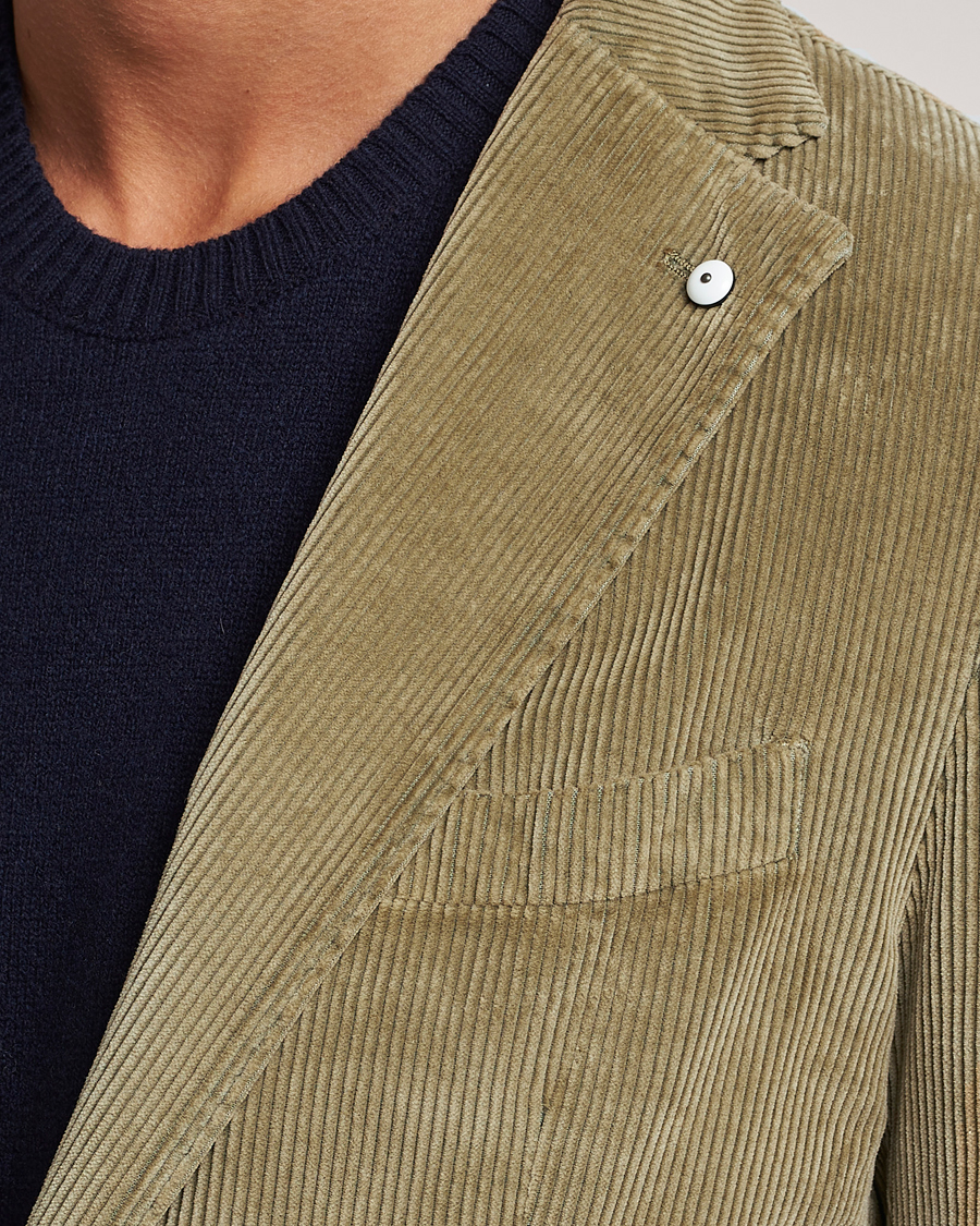 Hombres | Blazers | L.B.M. 1911 | Jack Corduroy Blazer Olive
